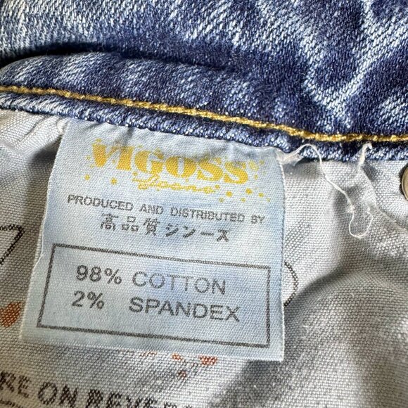 Vigoss Jeans Women’s Size 27 Bootcut Distressed Stretch Denim – Light Wash - Picture 11 of 16